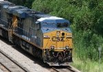 CSX 735 leads a loaded coal train